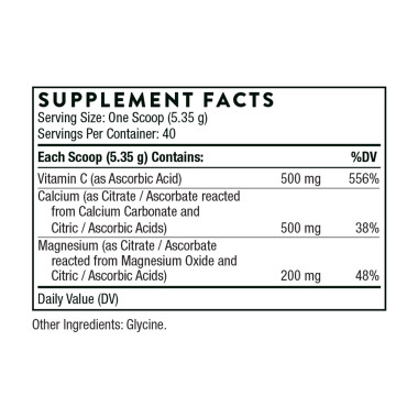 Thorne Research Cal-Mag Citrate Effervescent Powder - B0797FBSKY