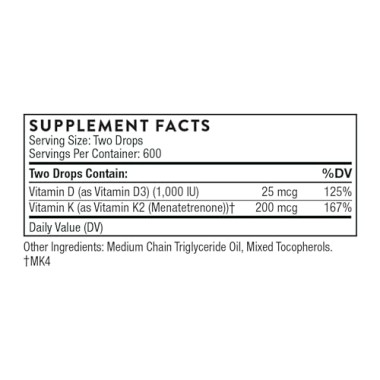 Thorne Research Vitamin D/K2 - B0038NF8MG