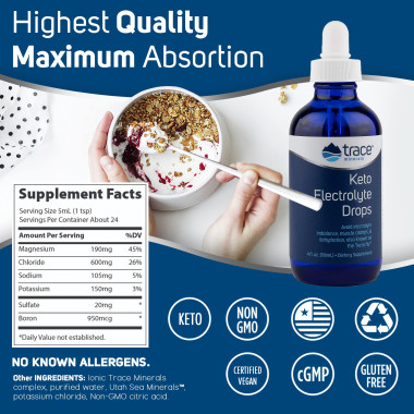 Trace Minerals Research Keto Electrolyte Drops - B07FYV9HP6
