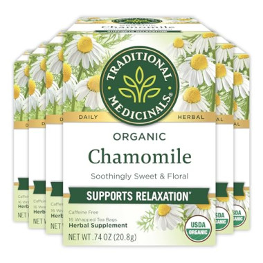 Traditional Medicinals Organic Herbal Chamomile Tea - B0009F3PM6