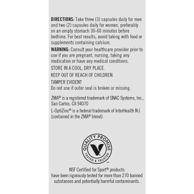 True Athlete ZMA with Theanine - B00PNPXF86