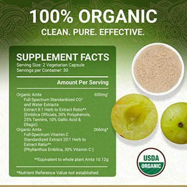 True Veda Organic Amla Vitamin C - B01LID3NNI