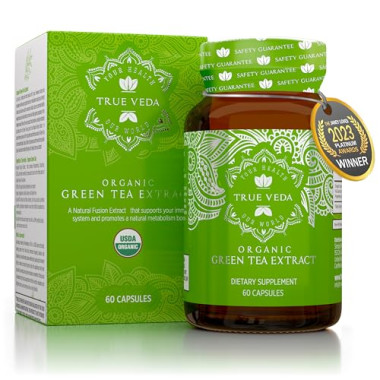 True Veda EGCG Organic Green Tea Extract - B01LIBCGDS