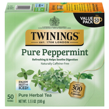 Twinings Pure Peppermint Tea - B079YD2X7W