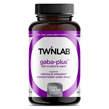 Twinlab GABA Plus With Inositol & Niacin - B00822YWOS