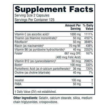 Twinlab Stress B-Complex Caps - B0000531CQ