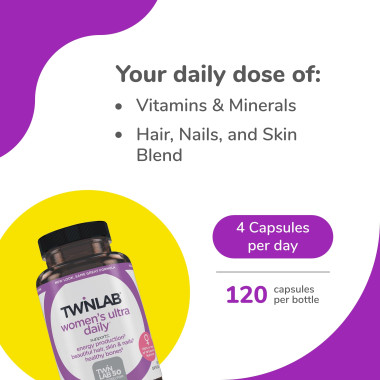 Twinlab Women's Ultra Daily Multivitamin - B0006ZF9K0