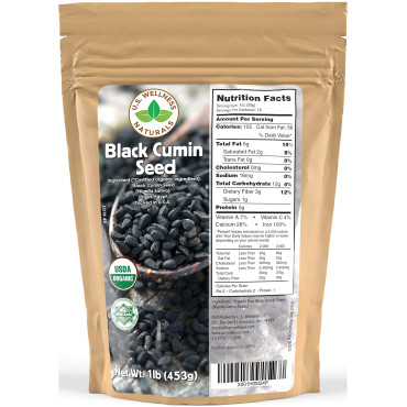 U.S. Wellness Naturals Organic Black Cumin Seed - B073V7W2VD