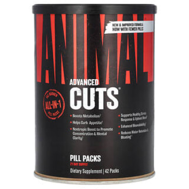 Universal Nutrition Animal Cuts Ripped & Peeled Training Supplement - B00TDEH1GA