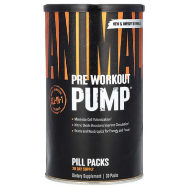 Universal Nutrition Animal Pump The Preworkout Muscle Volumizing Stack - B00166D8O2