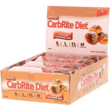 Universal Nutrition Doctor's CarbRite Diet Frosted Cinnamon Bun - B00C0BS23O