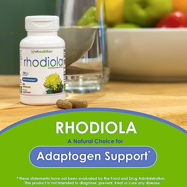 VH Nutrition Rhodiola Rosea Improve Energy Mood and Focus - B077BJGLT7