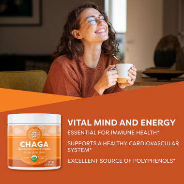 Vimergy Organic Chaga Extract Powder - B00CJ1XBK4