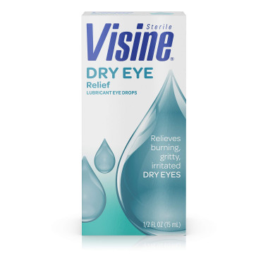 Visine Dry Eye Relief Lubricant Eye Drops Sterile - B000NWCRAG