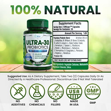 Vita Miracle Ultra-30 Probiotics - B00WL25F0U