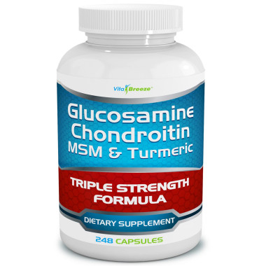 VitaBreeze Glucosamine Chondroitin MSM & Tumeric - B00DUMO9X4