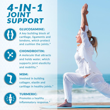 VitaBreeze Glucosamine Chondroitin MSM & Tumeric - B00DUMO9X4