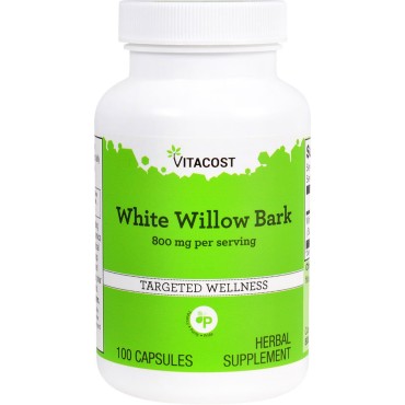 Vitacost White Willow Bark Targeted Wellness - B007CJX6FI