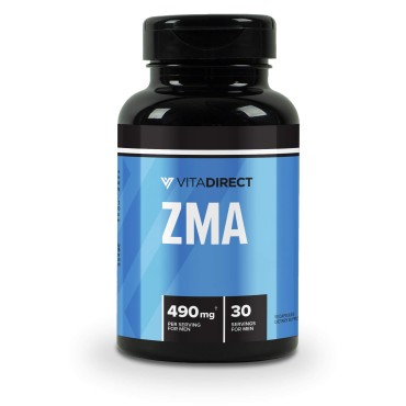 VitaDirect ZMA Zinc, Magnesium, Vitamin B6 - B06X6M88VP