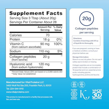 Vital Proteins Collagen Peptides - B00K6JUG4K