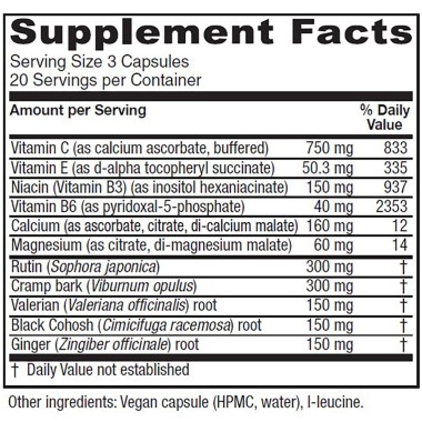 Vitanica Cramp Bark Menstrual Support Vegan - B00065KDWY