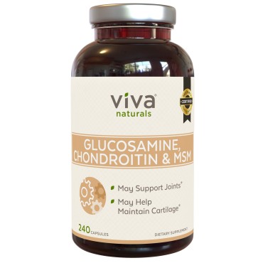 Viva Naturals Glucosamine with Chondroitin and MSM - B00STSUPCS