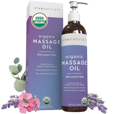 Viva Naturals Organic Relaxation Massage Oil - B07R442KKY