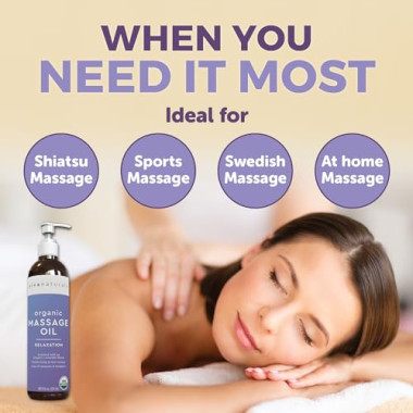 Viva Naturals Organic Relaxation Massage Oil - B07R442KKY