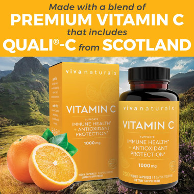 Viva Naturals Vitamin C Supports Immune Health - B00C6C3GCY