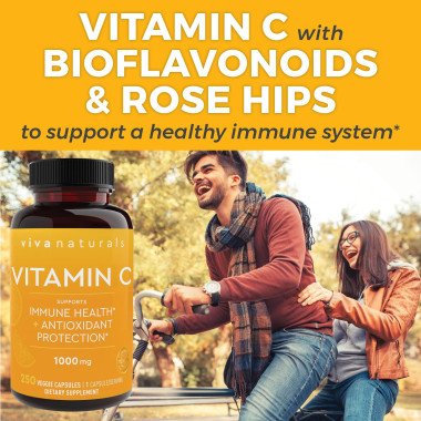 Viva Naturals Vitamin C Supports Immune Health - B00C6C3GCY