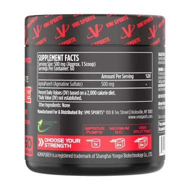 VMI Sports Pure Agmatine Sulfate - B01LZPYBJ9