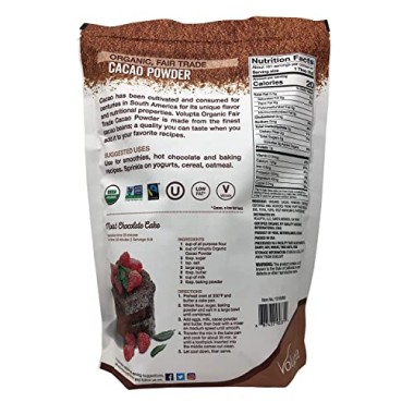 Volupta Organic Cacao Powder - B07CNSG3FB