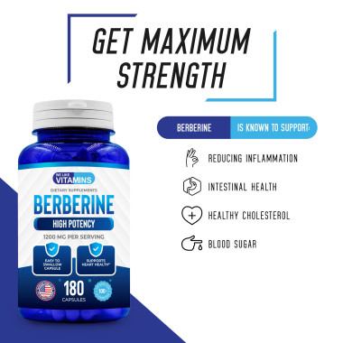 We Like Vitamins Berberine Support Immune - B01EVFM16U