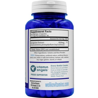 We Like Vitamins Jiaogulan (Gynostemma) Helps to Support Stamina & Endurance - B07MJCZNS5