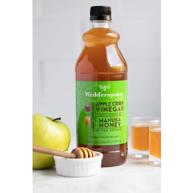 Wedderspoon Apple Cider Vinegar with KFactor 16 Manuka Honey - B07DGHBC2L