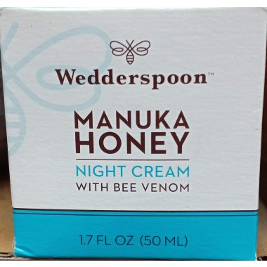 Wedderspoon Manuka Honey Night Cream with Bee Venom - B01LYPQ7JD