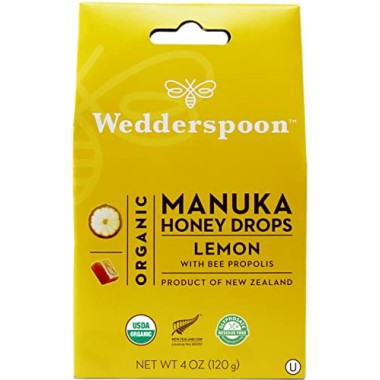 Wedderspoon Organic Manuka Honey Drops - B01GRV1B94