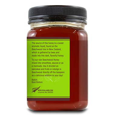 Wedderspoon Raw Beechwood Honey - B017UMV9OG