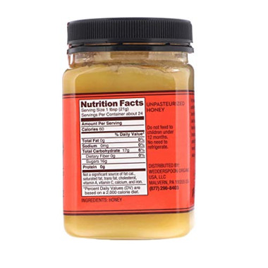 Wedderspoon Raw Wild Rata Honey - B07232MWBY