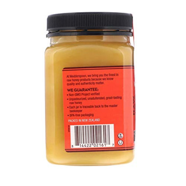 Wedderspoon Raw Wild Rata Honey - B07232MWBY