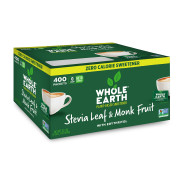 Whole Earth Sweetener Stevia Leaf & Monk Fruit Sweetener - B078FWL2N1