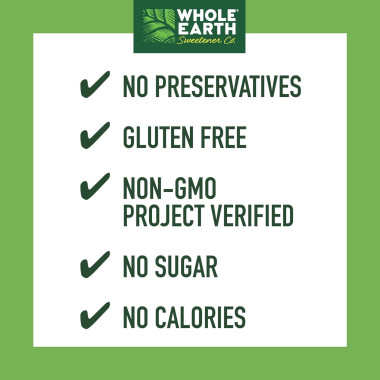 Whole Earth Sweetener Stevia Leaf & Monk Fruit Sweetener - B078FWL2N1