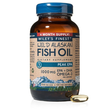 Wiley's Finest Wild Alaskan Fish Oil Peak EPA - B017C2GXTA