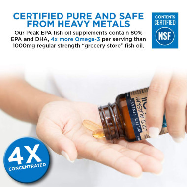 Wiley's Finest Wild Alaskan Fish Oil Peak EPA - B017C2GXTA