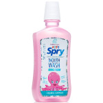 Xlear Kid's Spry Mouth Wash Enamel Support Alcohol-Free Natural Bubble Gum