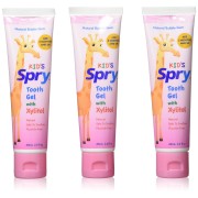 Xlear Kid's Spry Tooth Gel with Xylitol Natural Bubble Gum - B01B6MZHZI