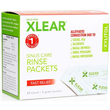Xlear Sinus Care Rinse Packets Fast Relief - B002JZ8ETS