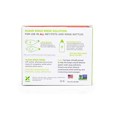 Xlear Sinus Care Rinse Packets Fast Relief - B002JZ8ETS