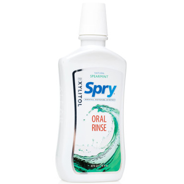 Xlear Spry Oral Rinse Spearmint - B00ILGMFJE