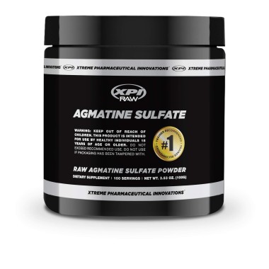 XPI Supplements Raw Agmatine Sulfate Powder - B07JPZJ266